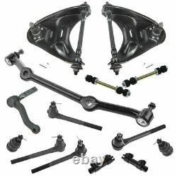 Front Ball Joint Tie Rod Sway Bar Link Control Arm Steering Suspension Kit 14pc