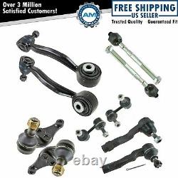 Front Control Arm Ball Joint Lateral Link Tie Rod End Sway Bar Kit Set 10pc