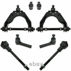 Front Control Arm Ball Joint Tie Rod End Steering Suspension Kit Set 8pc for 4WD