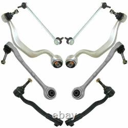 Front Control Arm Tie Rod Sway Bar Link Steering Suspension Kit Set 8pc New