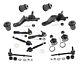 Front End Kit Toyota Tundra SR5 4.7L Ball Joints Tie Rods Sway Bar Lower Bushing