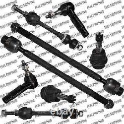 Front End Steering Kit Tie Rods Ball Joints Sway Bar fits 02-05 Dodge Ram 1500