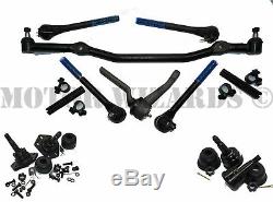 Front End Steering Kit Tie Rods Idler Arm Drag Link Ball Joints 1971-72 Chevy