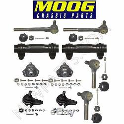 Front End Steering Rebuild Kit Ball Joints Tie Rod Ends Sleeves Moog For Pickup