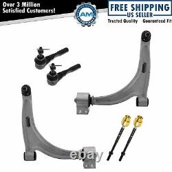 Front Lower Control Arm Tie Rod End Steering Suspension Kit Set 6pc for Malibu