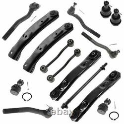 Front Steering & Suspension Kit Ball Joint Control Arms Drag Link Tie Rods New