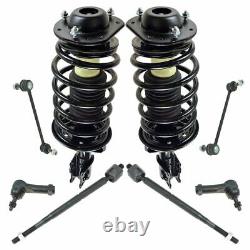 Front Steering & Suspension Kit Set of 8 Struts Tie Rods Sway Links for Chevy