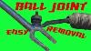 How To Break A Ball Joint Without A Pickle Fork