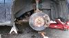 How To Break Loose A Balljoint From Hub Steering Knuckle Honda Odyssey