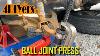 How To Use A Ball Joint Press
