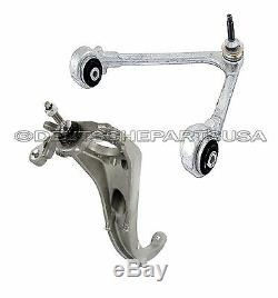 JAGUAR S TYPE UPPER & LOWER CONTROL ARM ARMS STEERING KNUCKLEwithBALL JOINTS KIT 2