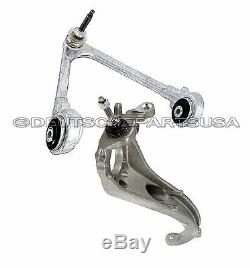 JAGUAR S TYPE UPPER & LOWER CONTROL ARM ARMS STEERING KNUCKLEwithBALL JOINTS KIT 2