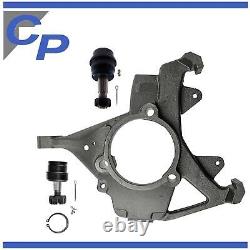 Knuckle front left Jeep Grand Cherokee Wrangler + 2 Ball Joint Up Lower