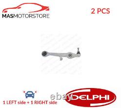 Lh Rh Track Control Arm Pair Front Lower Delphi Tc1343 2pcs G New Oe Replacement