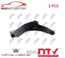 Lh Rh Track Control Arm Pair Front Nty Zwd-re-030 2pcs V New Oe Replacement