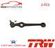 Lh Rh Track Control Arm Pair Lower Front Trw Jtc374 2pcs P New Oe Replacement