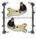 Mercedes 300E 300TE 4MATIC STEERING TIE RODS + CONTROL ARMS BALL JOINTS SET 4