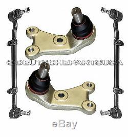 Mercedes 300E 300TE 4MATIC STEERING TIE RODS + CONTROL ARMS BALL JOINTS SET 4