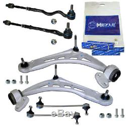 Meyle HD Suspension Arm Kit + 2x Tie Rods +2 Drop Links BMW 3 Series E46