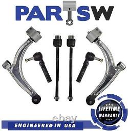 New Front Lower Control Arm Tie Rod End Steering Suspension Kit 6Pc for Malibu