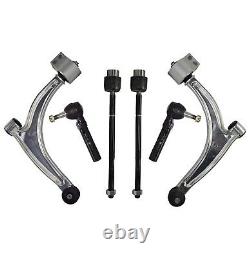 New Front Lower Control Arm Tie Rod End Steering Suspension Kit 6Pc for Malibu