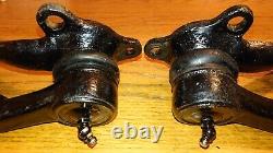 Porsche 911 swb'64-'68 front steering arms & bottom ball joints (rare original)