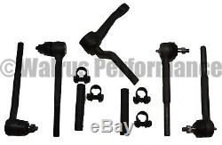 STEERING Rebuild Kit Tie Rods+Idler Arm+BALL JOINTS for 1964-67 Chevy Chevelle