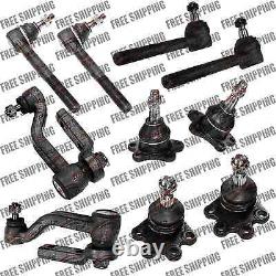 Steering Front EndTie Rods Joints Idler Arm For 98,99,00,01 Chevy Astro Van Awd