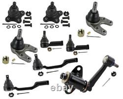 Steering Kit For Mazda B2200 SE-5 2.2L Tie Rods Ball Joints Idler Arm Rack Ends