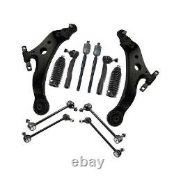 Steering & Suspension Kit Ball Joints Control Arms Tie Rods for Lexus Toyota