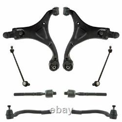 Steering & Suspension Kit Control Arms Ball Joints Sway Links Tie Rod Kit 8pc