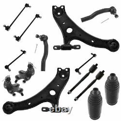 Steering & Suspension Kit Set of 14 Ball Joints Control Arms Tie Rods Sway Links