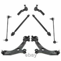 Steering & Suspension Kit Set of 8 Control Arms Sway Links Tie Rods for Mazda
