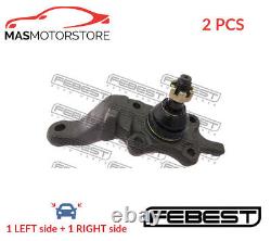 Suspension Ball Joint Pair Front Febest 0120-90r 2pcs L New Oe Replacement