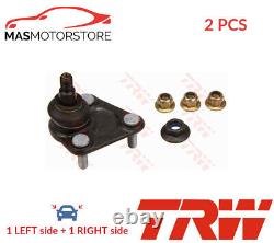 Suspension Ball Joint Pair Lower Front Trw Jbj665 2pcs P New Oe Replacement