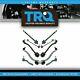 TRQ 10 pc Suspension Kit Set Control Arm Tie Rod Sway Bar End Link for MB C CLK