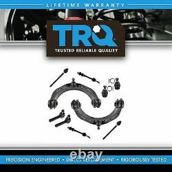 TRQ 10pc Kit Control Arm Ball Joint Tie Rod Sway Bar Link for Ram 2500 3500 2WD