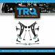 TRQ 10pc Steering Suspension Kit Lower Control Arms Ball Joints Tie Rods Links