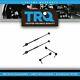 TRQ 4 pc Rear Steering & Suspension Kit Torque Tie Rod Ends Sway Bar End Links