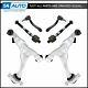 TRQ 6 Piece Steering Suspension Kit Control Arms Ball Joints with Tie Rod Ends