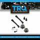 TRQ 8 pc Steering & Suspension Kit Wheel Hub & Bearings Ball Joints Control Arms