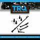 TRQ 8pc Kit Tie Rod End Drag Link Ball Joint LH RH Set for 05-07 Super Duty 4WD