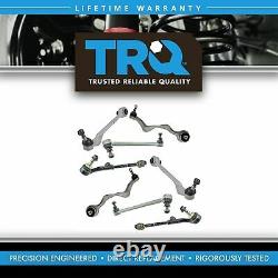 TRQ Control Arm Ball Joint Tie Rod End Sway Bar Link Steering Suspension Kit 8pc