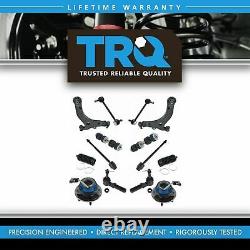 TRQ Front Control Arm Ball Joint Sway Link Tie Rod Hub Steering Suspension Kit