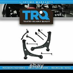 TRQ Tie Rod End Sway Bar Link Lower Control Arm Suspension Steering Kit Set 8pc