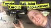 Toyota Corolla Ball Joint Replacement How To