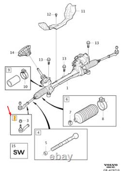 VOLVO V40 Steering Gear Right Ball Joint Kit 31317819 NEW GENUINE